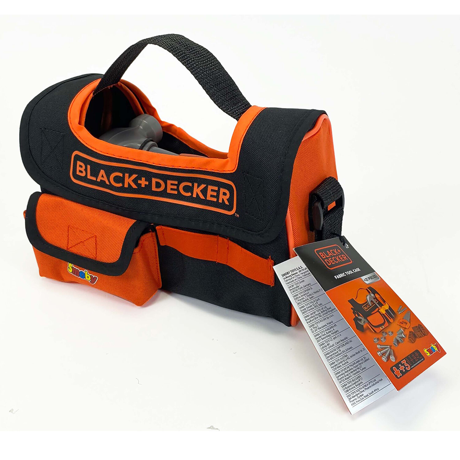 Набор инструментов игрушечных Smoby Black & Decker Сумка с инструментами 360142 - фото №10