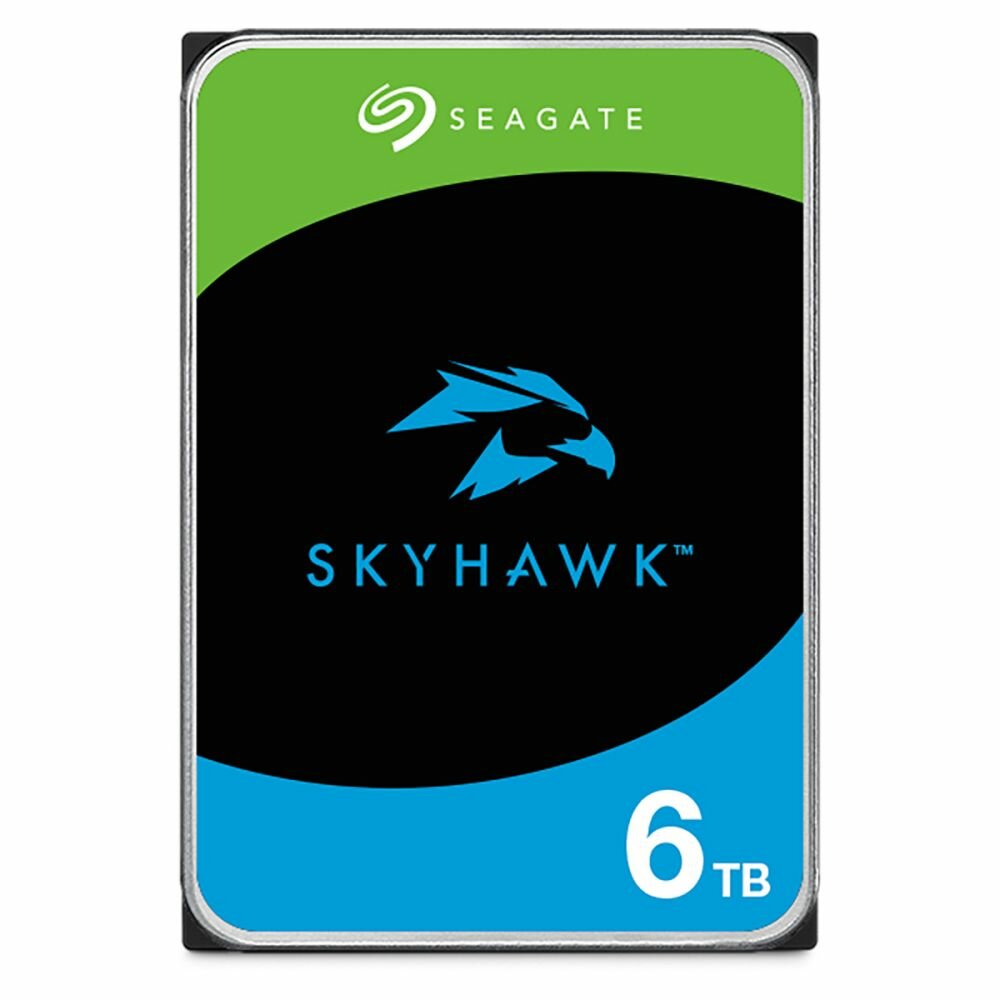 Жесткий диск Seagate 3.5" 6TB SkyHawk Surveillance HDD ST6000VX009