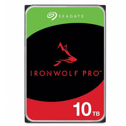 Жесткий диск Seagate IronWolf Pro 10Tb ST10000NT001 жесткий диск seagate sata iii 10tb st10000nt001 ironwolf pro