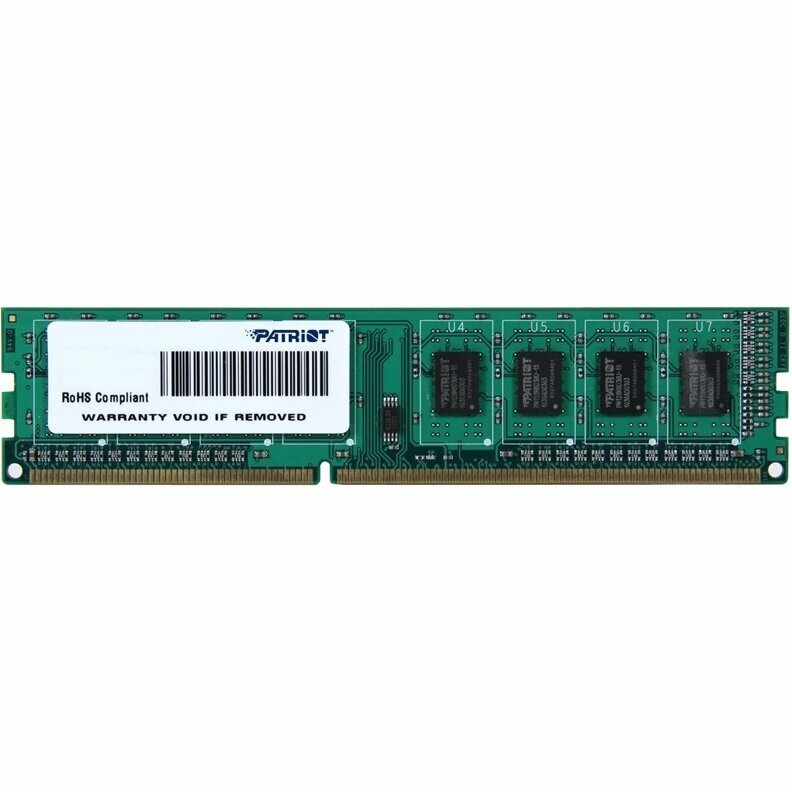 Оперативная память Patriot Memory DDR3 4Gb 1600MHz pc-12800 (PSD34G160081)