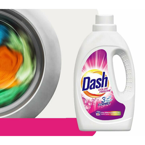 Гель для стирки DASH Color Frische для цветного белья, 5 л