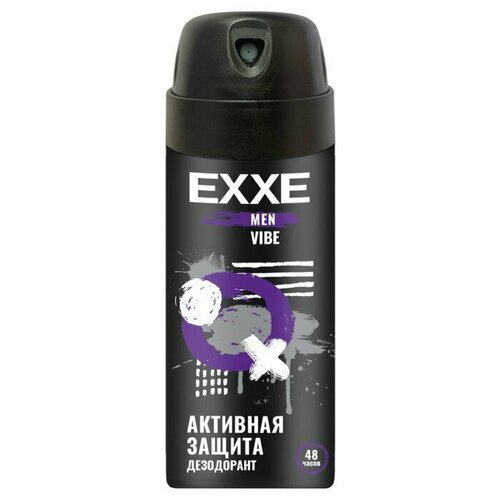 Дезодорант - аэрозоль EXXE VIBE мужской, 150 мл (комплект из 6 шт) дезодорант аэрозоль exxe vibe мужской 150 мл
