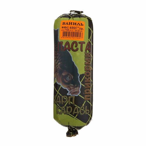 фото Прикормка карп-карась паста, ваниль, 650 г россия