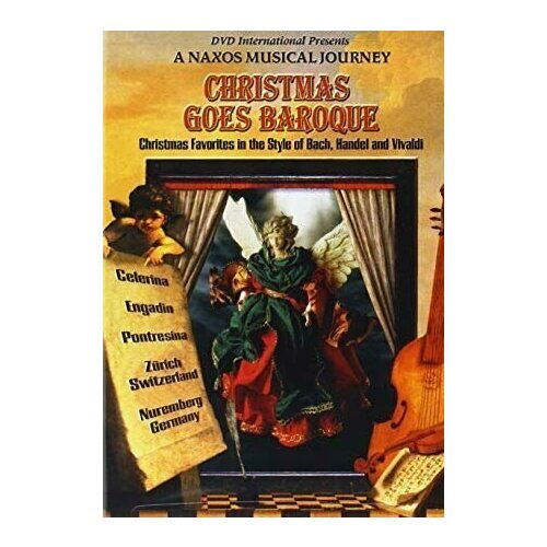 Handel-Messiah / V/A-Christmas Goes Baroque*bach vivaldi-Musical Journey < Naxos DVD USA (ДВД Видео 2шт) барокко