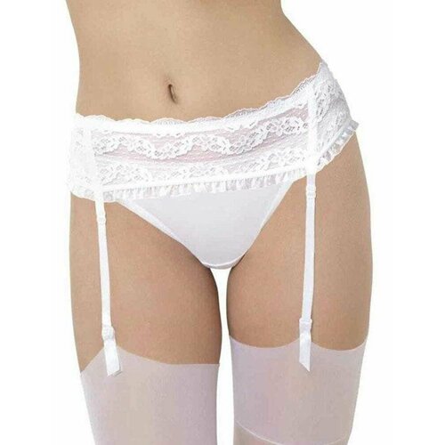 фото Пояс для чулок julimex, размер xl/0, белый