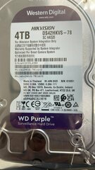 Жесткий диск WD Purple DS42HKVS-78, 4ТБ, HDD, SATA III, 3.5"