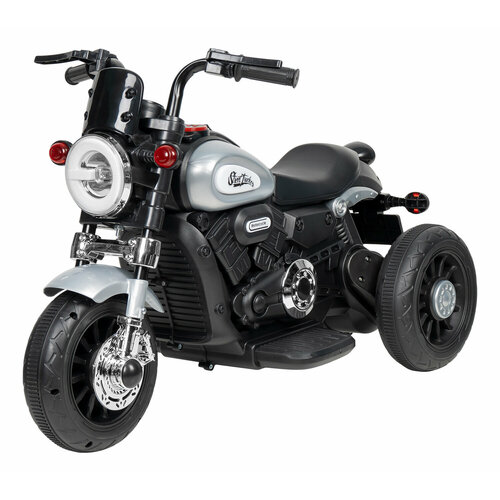 Электромобиль детский мотоцикл Farfello 111, Серый