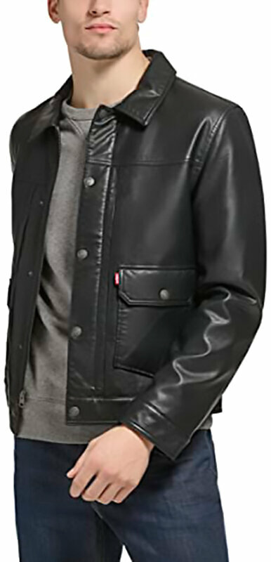 Куртка Levis, размер XL, черный