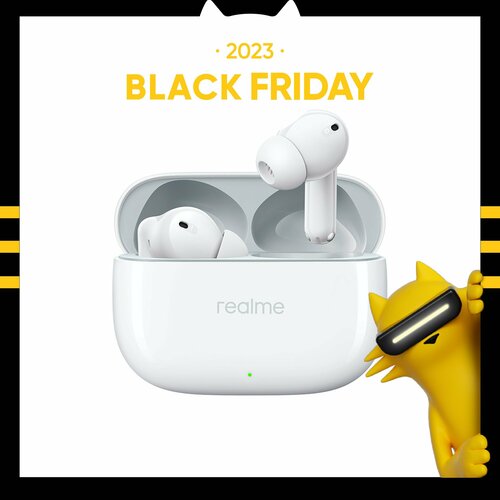 Наушники realme Buds T300 RMA2302 Белый 399000₽