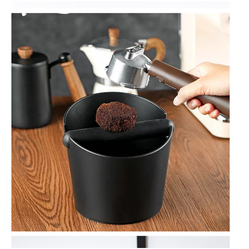 Нок-бокс для кофейного жмыха MyPads, контейнер для кофейной гущи пластиковый средний размер черный 12см контейнер для кофейного жмыха кофемашины delonghi 5313265361