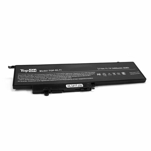 Аккумулятор для ноутбука Dell Inspiron 11-3000, 13-7000. 11.1V 3400mAh 38Wh. GK5KY,4K8YH. аккумуляторная батарея аккумулятор для ноутбука dell inspiron 11 13 type gk5ky 4400mah 11 1v