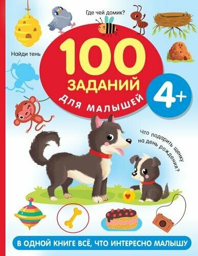 100 заданий для малыша. 4+ (Дмитриева В. Г.)