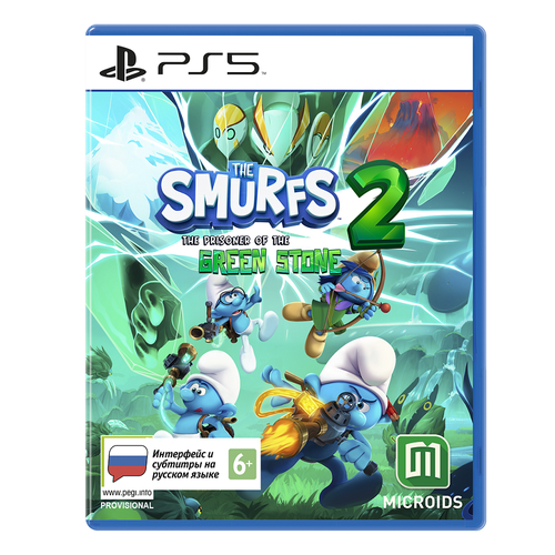 Игра для PS5: The Smurfs 2: The Prisoners of the Green Stone Стандартное издание ps4 игра microids the smurfs 2 the prisoners of the green stone си