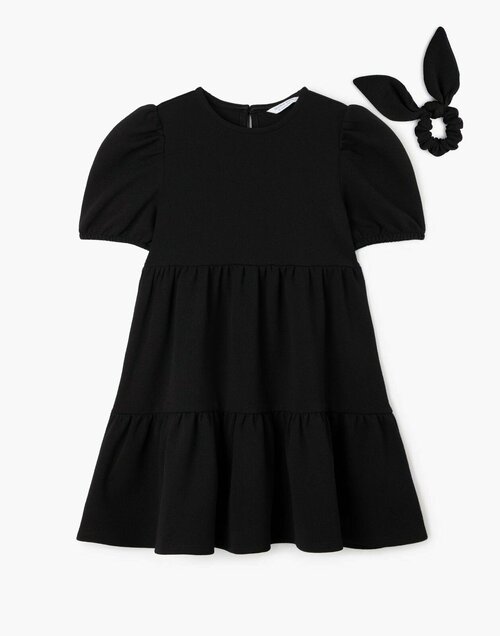 Платье Gloria Jeans, размер 3-4г/104 (28), черный