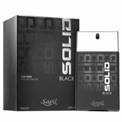 Sapil Мужской Solid Black Туалетная вода (edt) 100мл