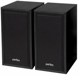 Колонки Perfeo "CABINET" 2.0, мощность 2х3 Вт (RMS), чёрное дерево, USB
