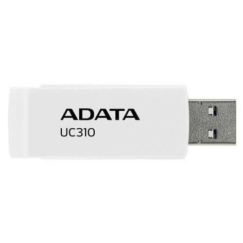 USB накопитель ADATA 256GB USB 3.2 Gen1 UC310-256G-RWH White белый