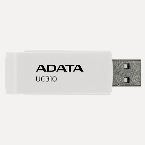 Изображение товара USB накопитель ADATA 128GB USB 3.2 Gen1 UC310-128G-RWH White
