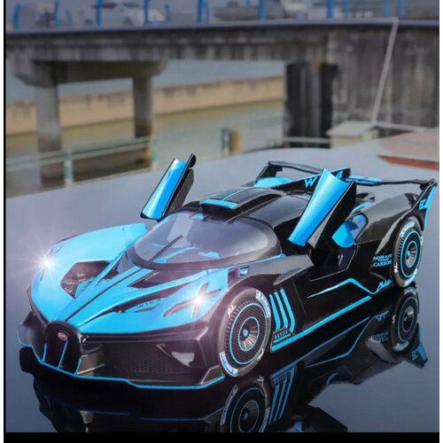 Коллекционная масштабная модель Bugatti Divo X 1:24 (металл, свет, звук)