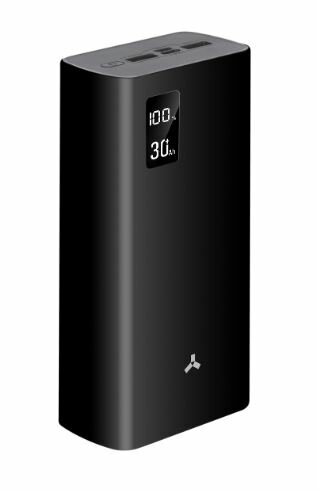 Внешний аккумулятор Accesstyle Bison 30PQD, 30000мАч, 2USB/USB-C, 3А, быстрая зарядка, черный