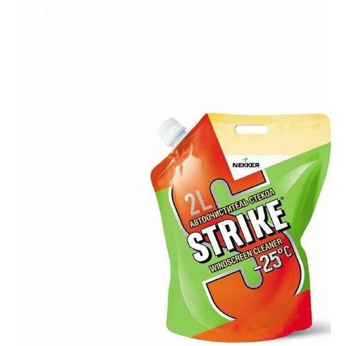 Автоочиститель стёкол Strike, -25 С, пакет, 2 л