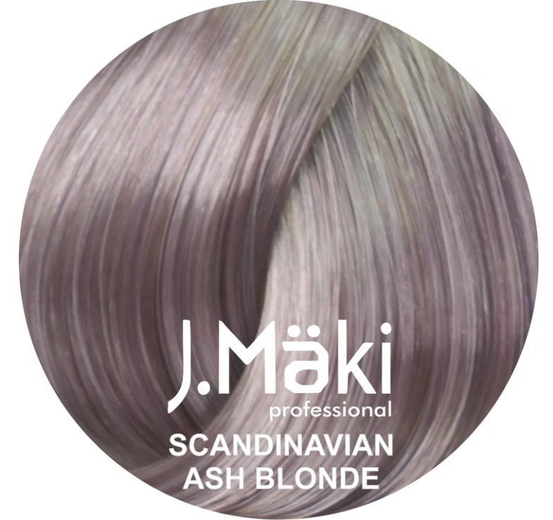 J.MAKI краска для волос 60 МЛ TONER 5 MIN SCANDINAVIAN ASH BLONDE