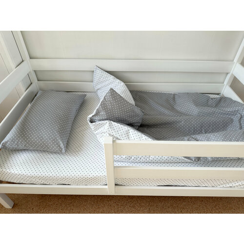 Комплект детского белья 140х70 см ТД-29 Постельное белье детское 70х140 с простыней на резинке 2050₽