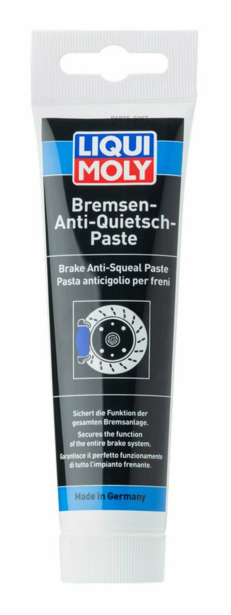 LIQUI MOLY 3077 Смазка синтетическая для тормозных систем Bremsen-Anti-Quietsch-Paste (0,1кг)