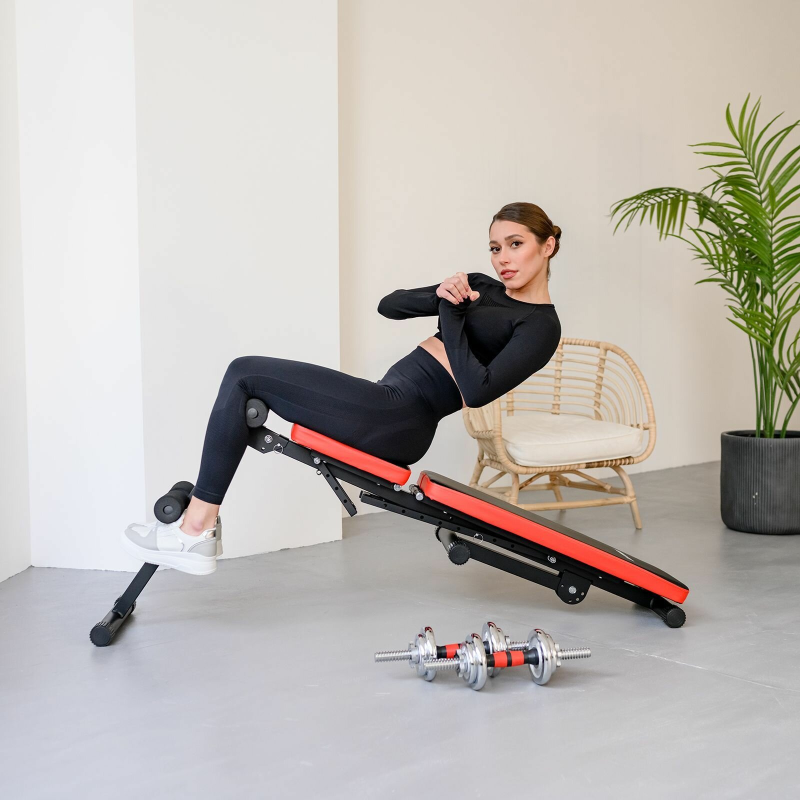 Скамья силовая универсальная UNIX Fit BENCH 130P трансформер, складная, нагрузка на скамью до 250 кг, 139х34х129 см. UNIXFIT