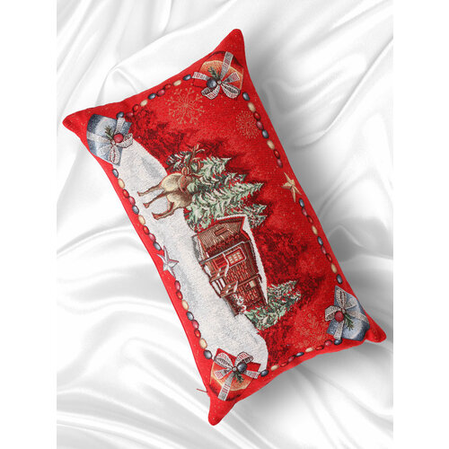 Подушка новогодняя Магазин гобеленов 