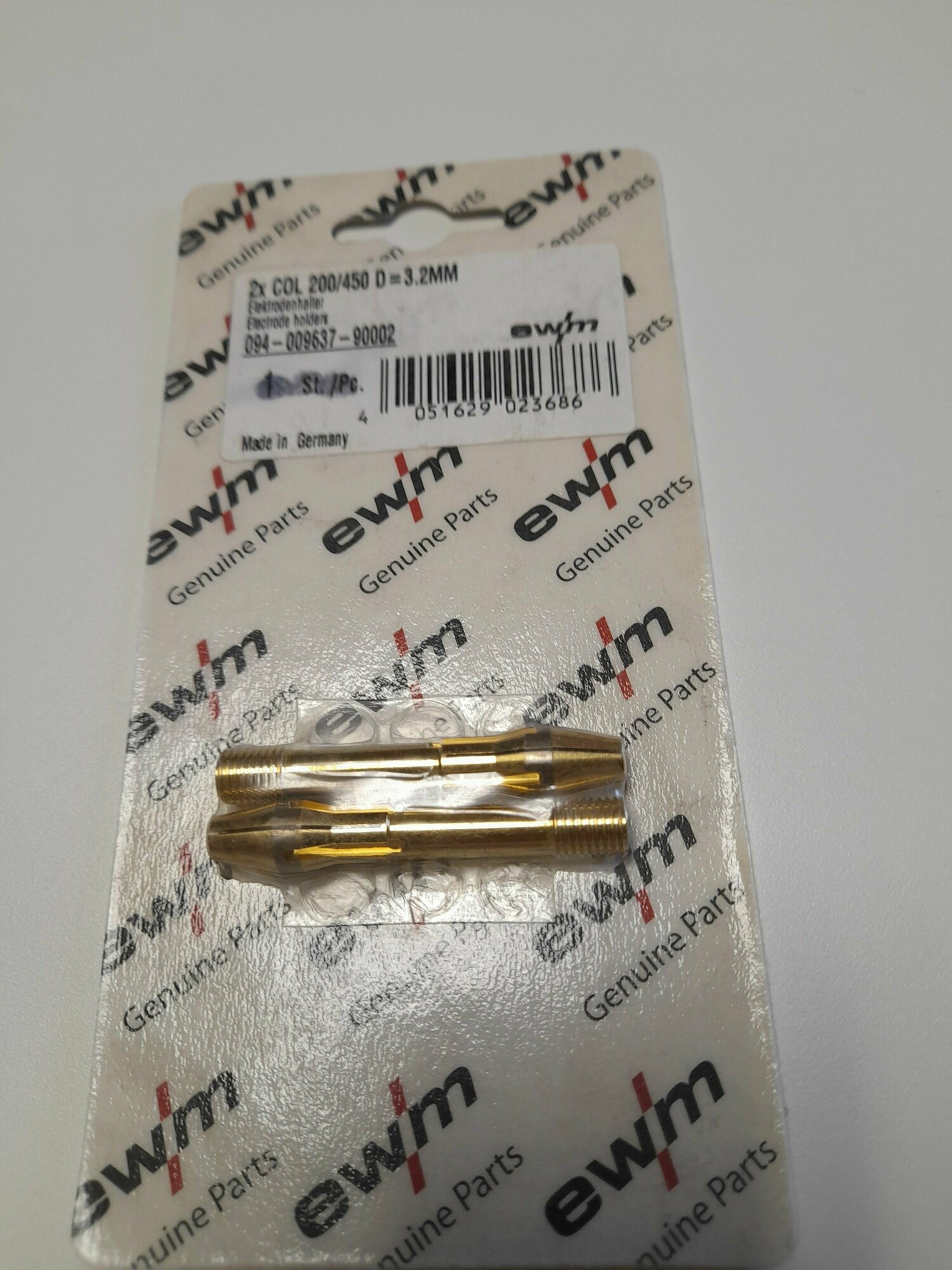 Цанга зажимная COL 200/450 (d-3.2 мм) EWM 094-009637-90002 (упаковка 1 цанга)
