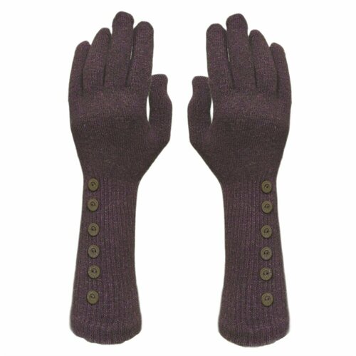 фото Перчатки rossini, размер l, бордовый