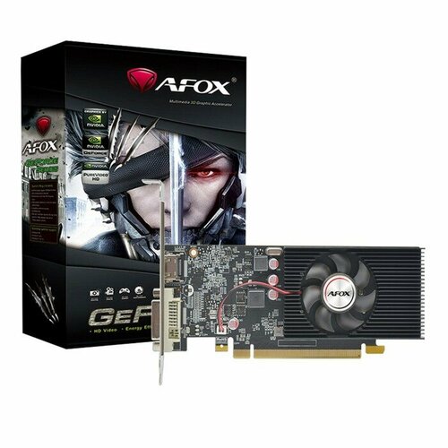 Видеокарта Afox GT1030 2Гб 64bit GDDR5 DVI HDMI HDCP 1556800₽