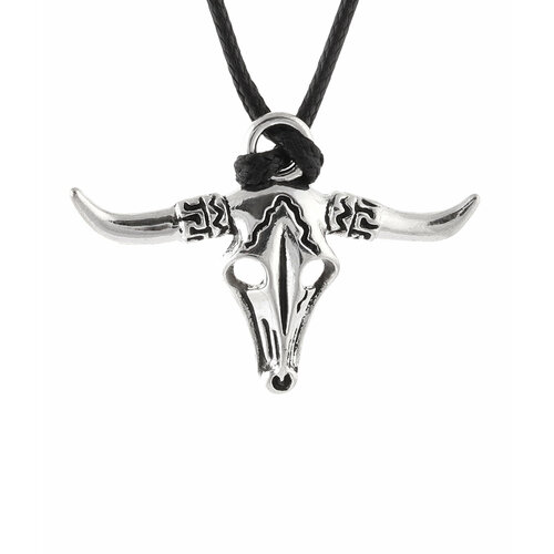 Колье SILVARIE, черный, серебряный