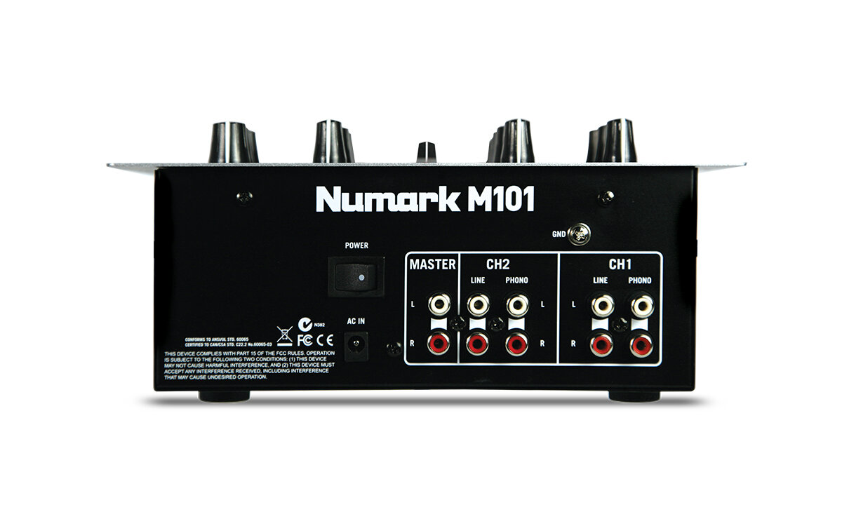 Numark M101 высокоадаптивный двухканальный диджейский микшер