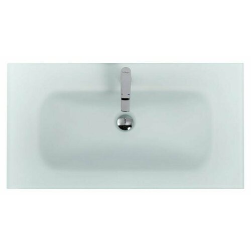 Раковина BelBagno BB1010/465-LV-VTR-BO 101 см Bianco Opaco декор настенный azori alba bianco 25 1x70 9 см матовый цвет белый