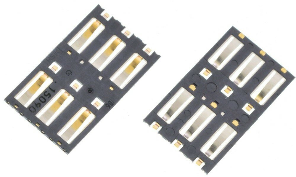 Разъем Micro-Sim 13-14mm x 7-8mm x 03mm Nokia N9 и др.