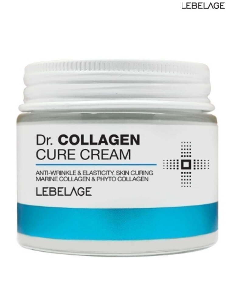 Крем для лица разглаживающий Lebelage Dr. Collagen Cure Cream