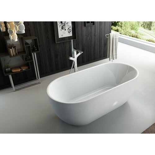 акриловая ванна belbagno bb70 1500 800 150х80 без гидромассажа Акриловая ванна BelBagno BB70 150х80