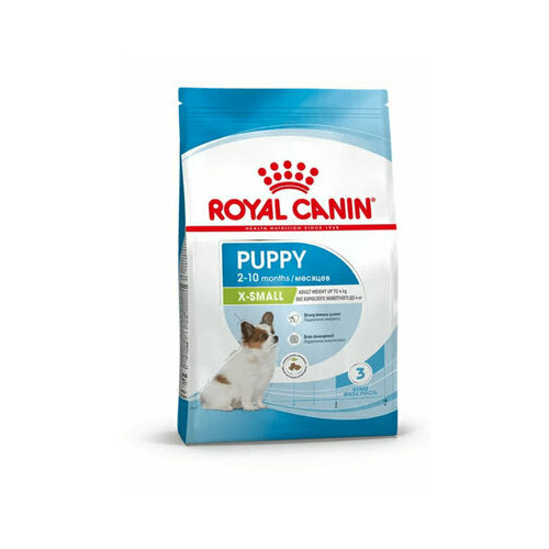 Сухой корм Royal Canin X-Small Puppy (Икс Смолл Паппи) для щенков миниатюрных пород (вес взрослой собаки до 4 кг) до 10 месяцев, 14 кг