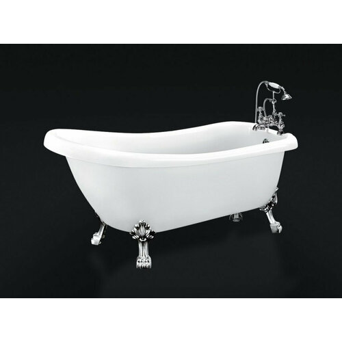 Акриловая ванна BelBagno BB20-1700-CRM слив перелив belbagno bb567 ovf crm click clack хром