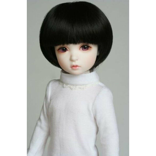 коричневый парик мичи коричневый Iplehouse Wig IHW_SS028 (Парик-каре светло-коричневый размер 15-18 см для кукол Иплхаус)