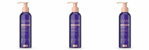 Claire Гель-пенка очищающий Collagen Active Pro, 195 мл, 3 шт