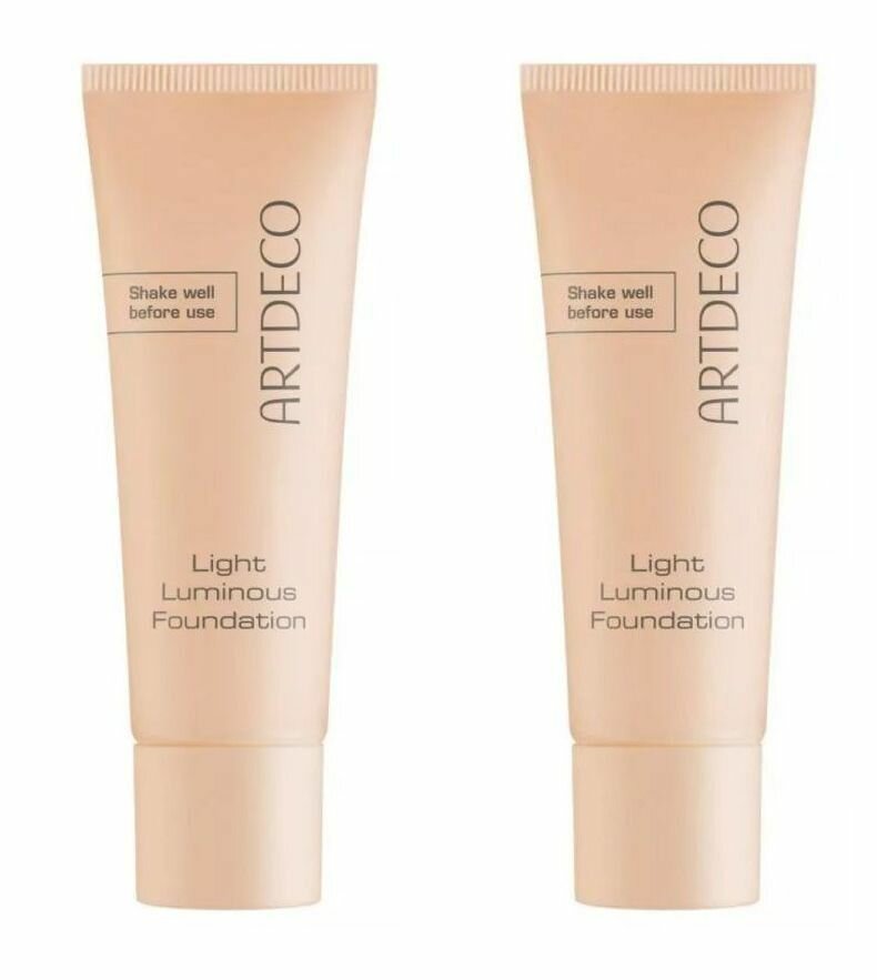 ARTDECO Тональная основа Light Luminous Foundation, тон 22, 25 мл, 2 шт