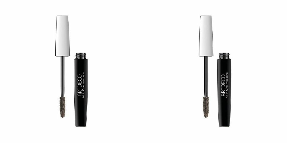 ARTDECO Тушь для ресниц Artdeco All In One Mascara Коричневый 10 мл, 2 шт