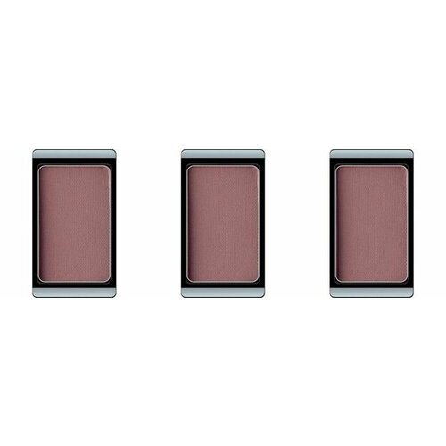 ARTDECO Тени для век матовые Eyeshadow Тон 567, 0,8 г, 3 шт тени для век 30 цветов 3 цвета хайлатера