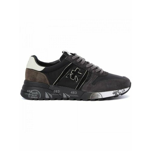 фото Кроссовки premiata, размер 46, серый, черный