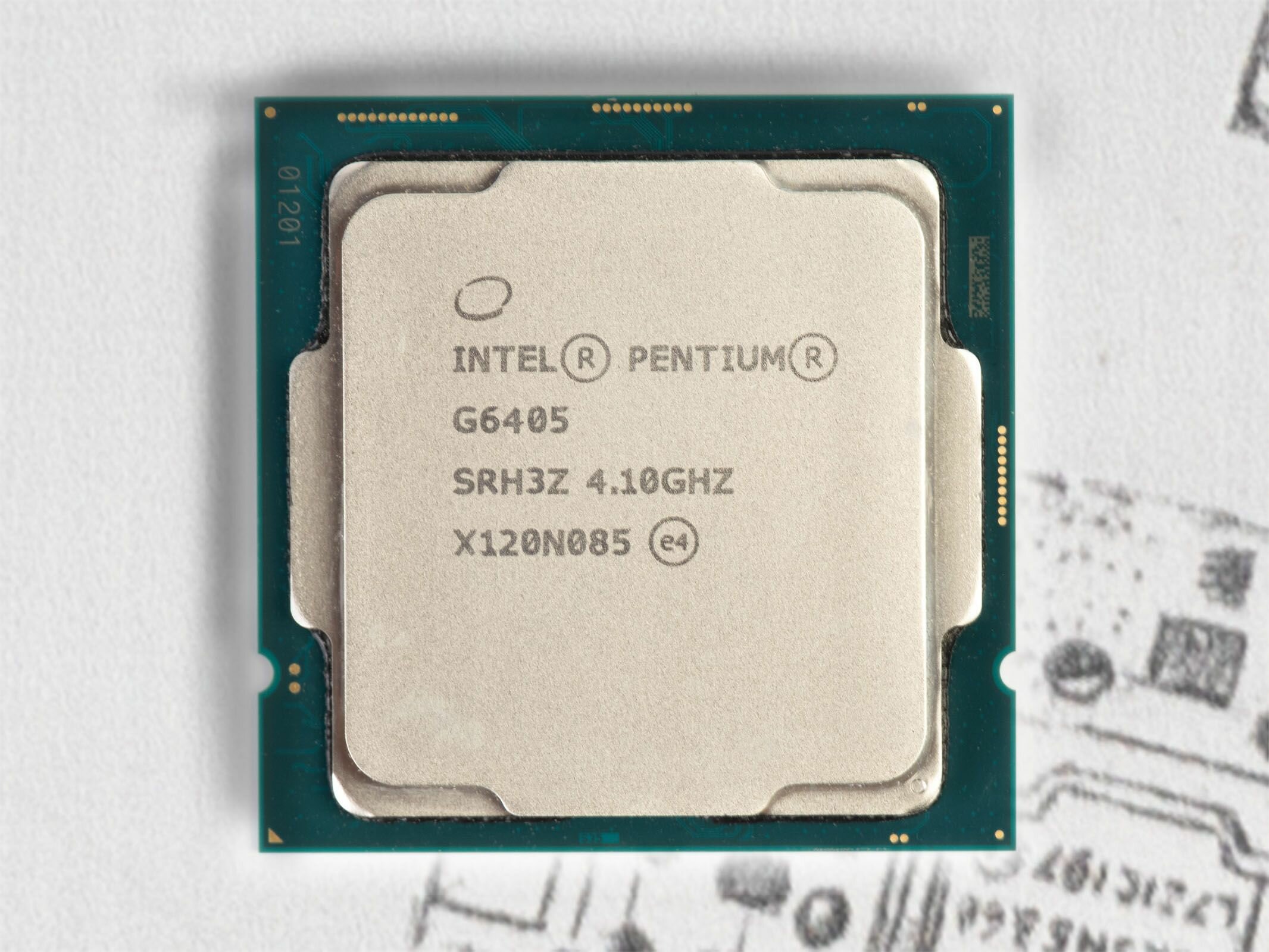 Процессор Intel Pentium Gold G6405 LGA1200 2 x 4100 МГц