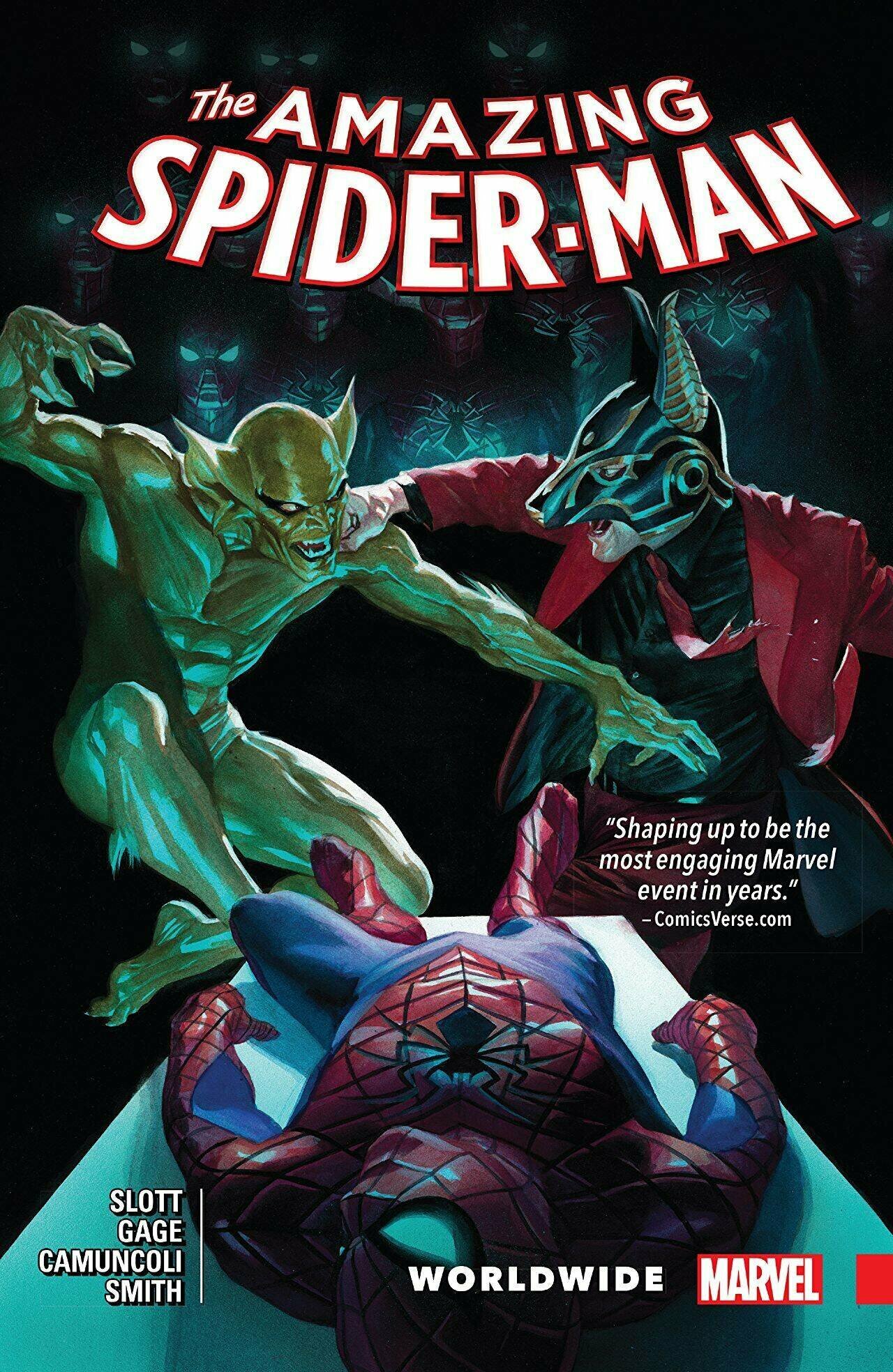 Dan Slott. Amazing Spider-Man: Worldwide Vol. 5 (Dan Slott) Удивительный Человек-паук: Мировой уровень Том 5 (Дэн Слотт) / Книги на английском языке - фото №1