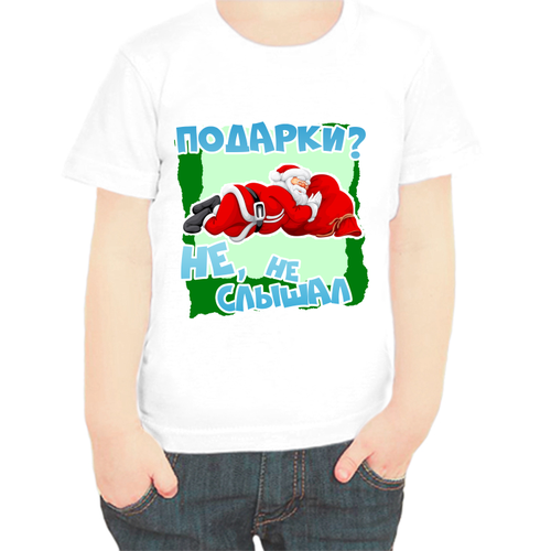 фото Футболка , размер 92, белый нет бренда